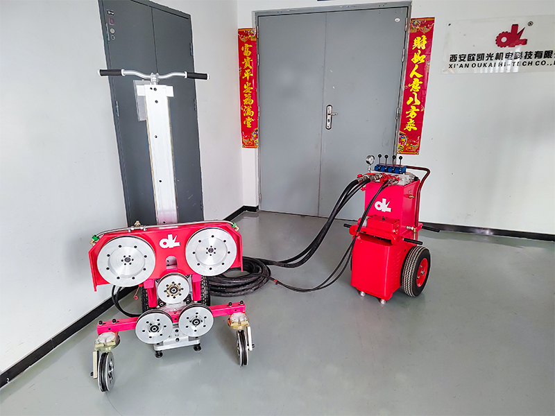 hidráulico as sierras de hilo de diamant