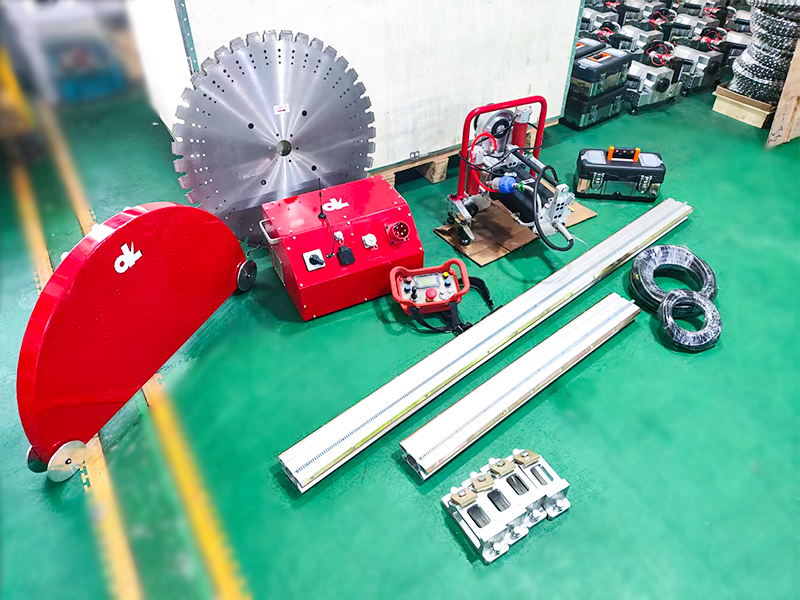 일일 작업량을 증가시키도록 설계된 다목적 월 쏘잉 시스템