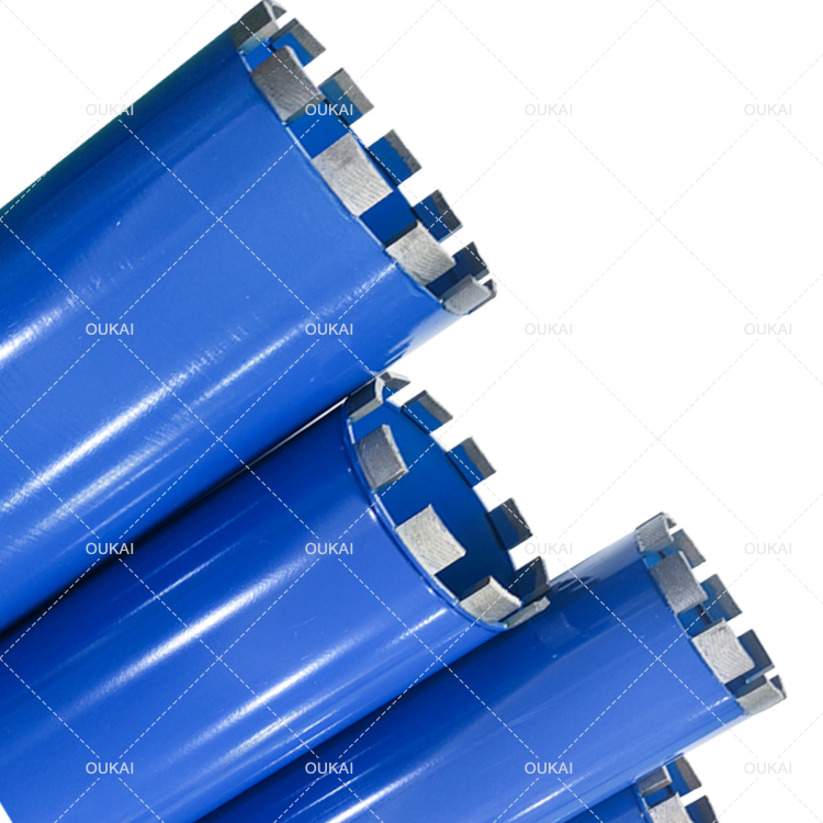 Laser-Welded Diamond Core Bit for Reinfo